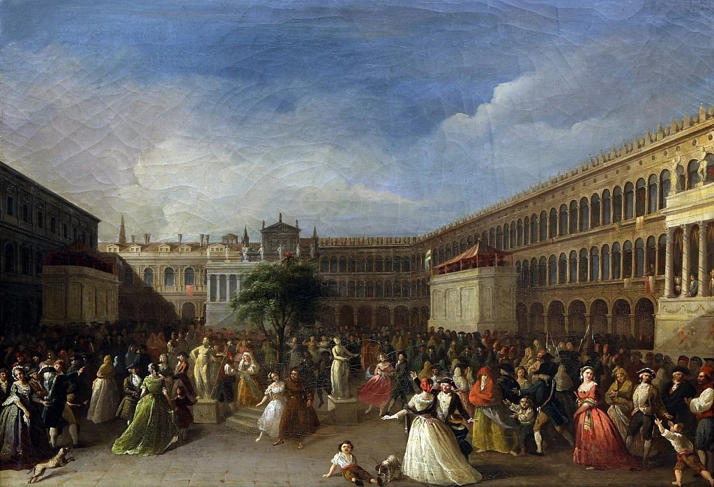 L'Albero della Libertà eretto in Piazza San Marco, 4 giugno 1797